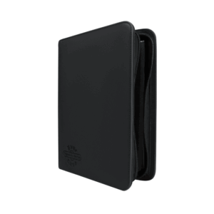 Sort Toploader Mappe 4-lommer